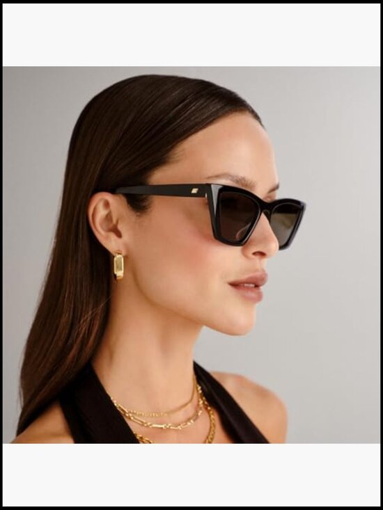 Cat Eye Wrap Sunglasses with UV Protection main image 5